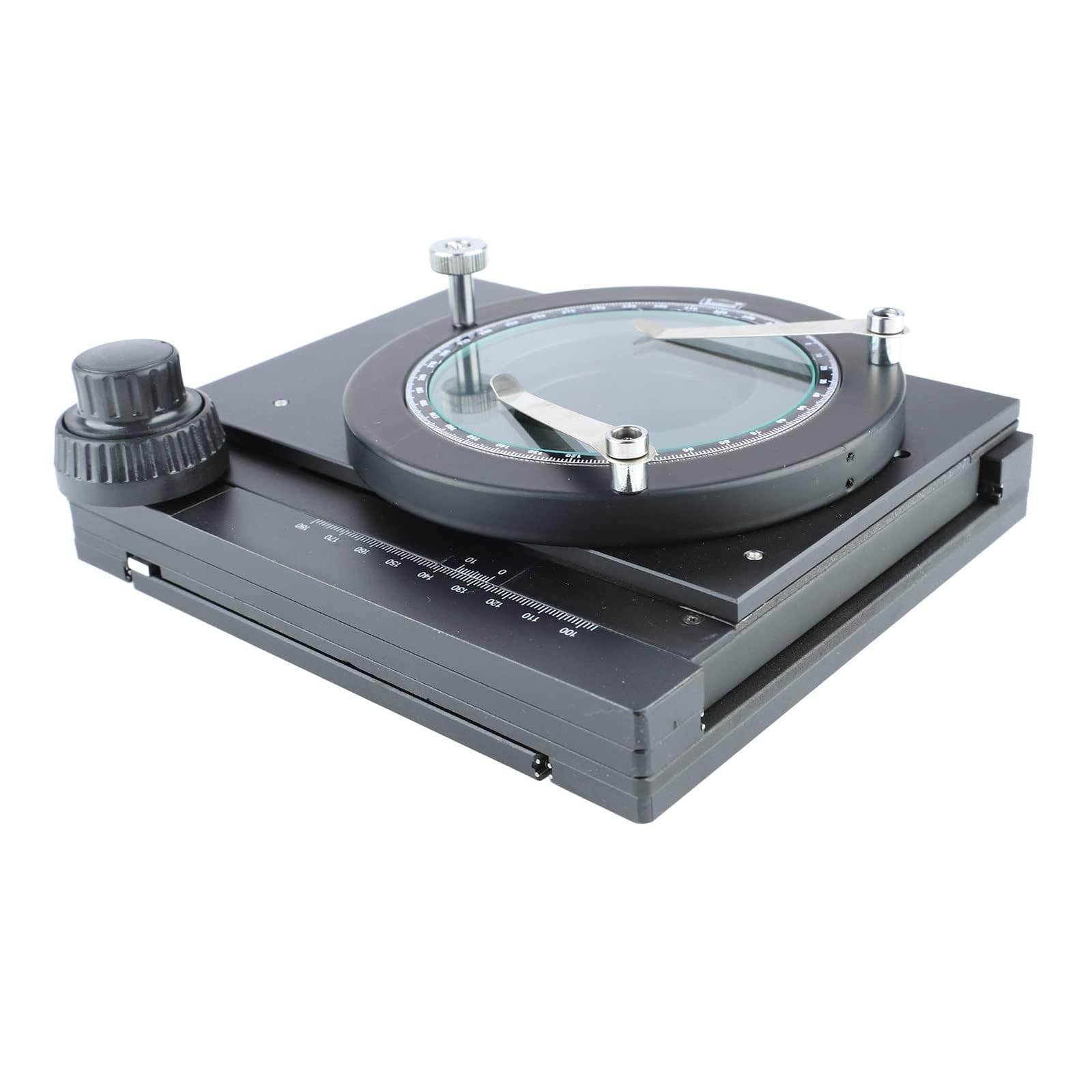 Mikroskop XY Drehgleittisch, professionelle Bühne mit horizontalem Verfahrweg 60 mm und vertikalem Verfahrweg 55 mm, digitale Genauigkeit 1 mm für digitale Mikroskope