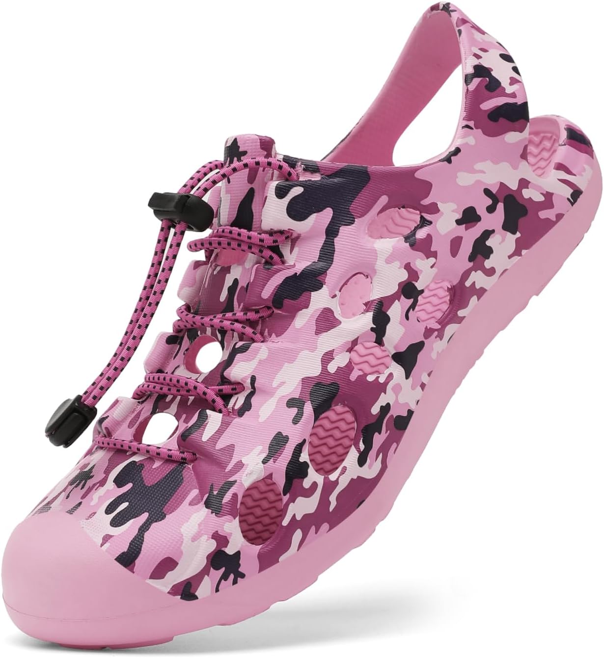 Kids Sport Sandals for Boys Girls Hiking Water Shoes Closed Toe Outdoor Athletic Beach Sandals