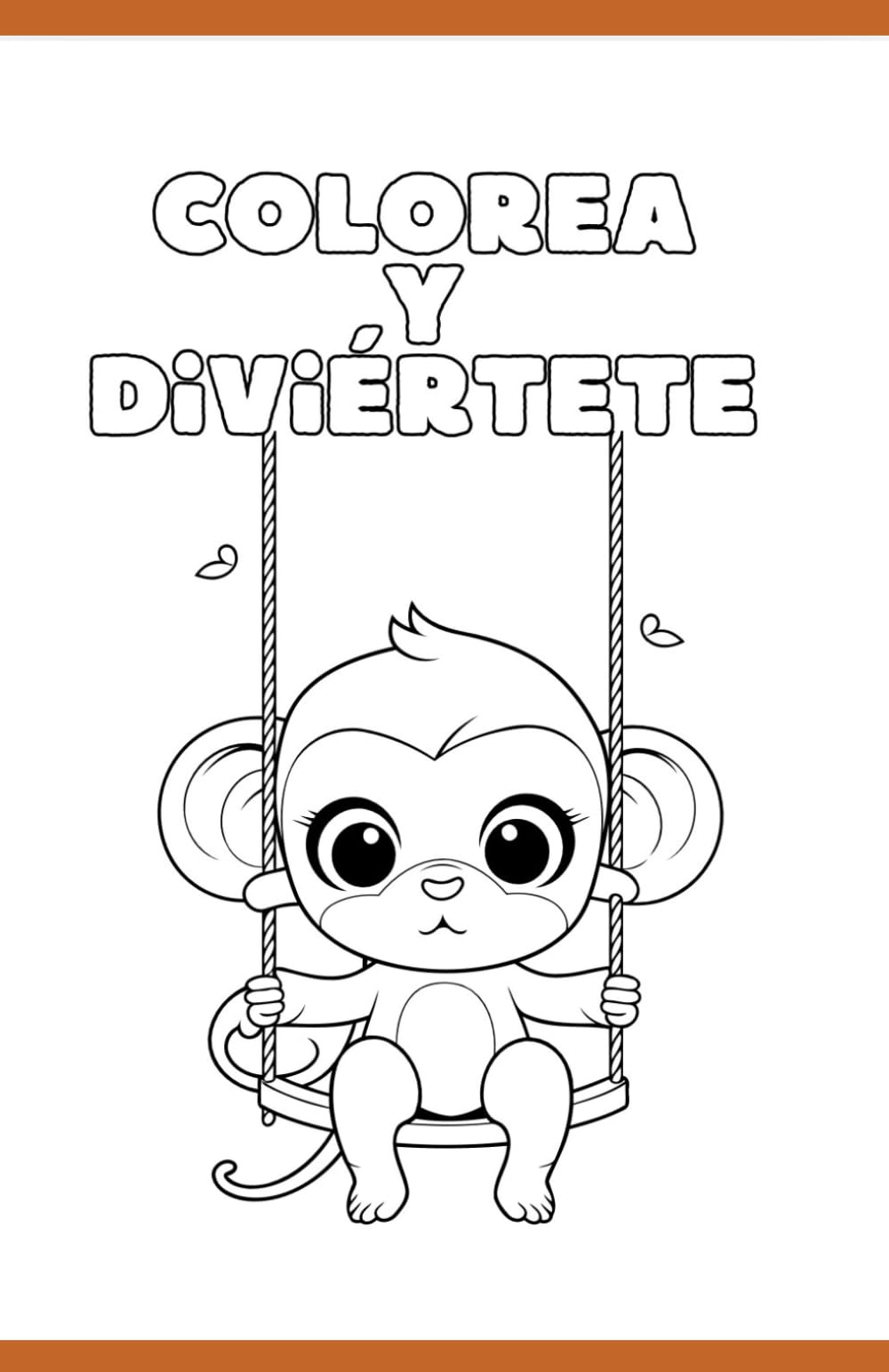 Colorea y diviértete.: Animales adorables para colorear y aprender.