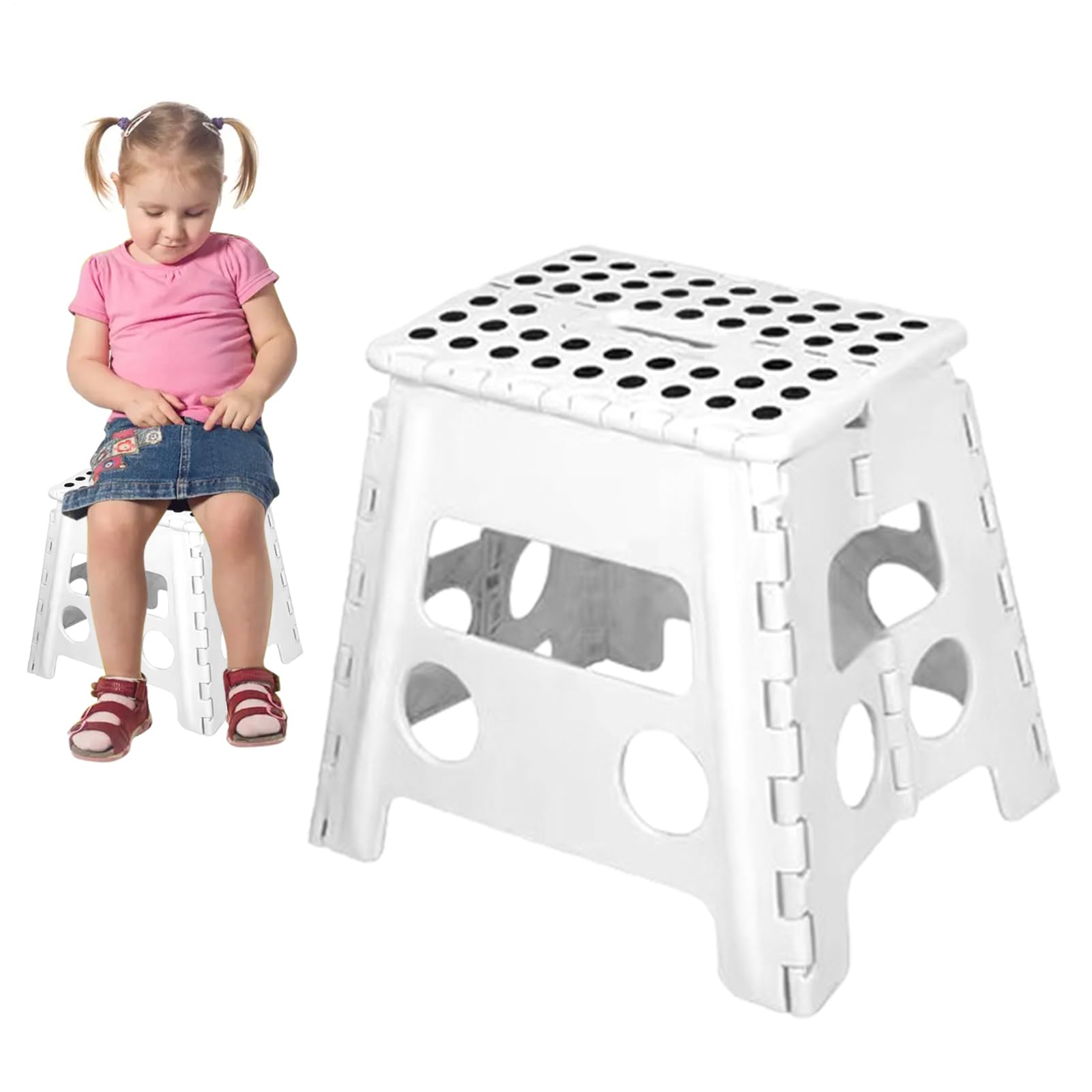 Taburete plegable portátil ligero para peso hasta 150 kg