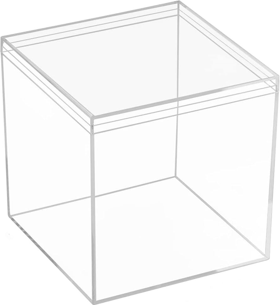 小物入れ Large GLOBO BOX (clear) Amazon.com: LOVPLAY Large Acrylic Box Clear Display Boxes with