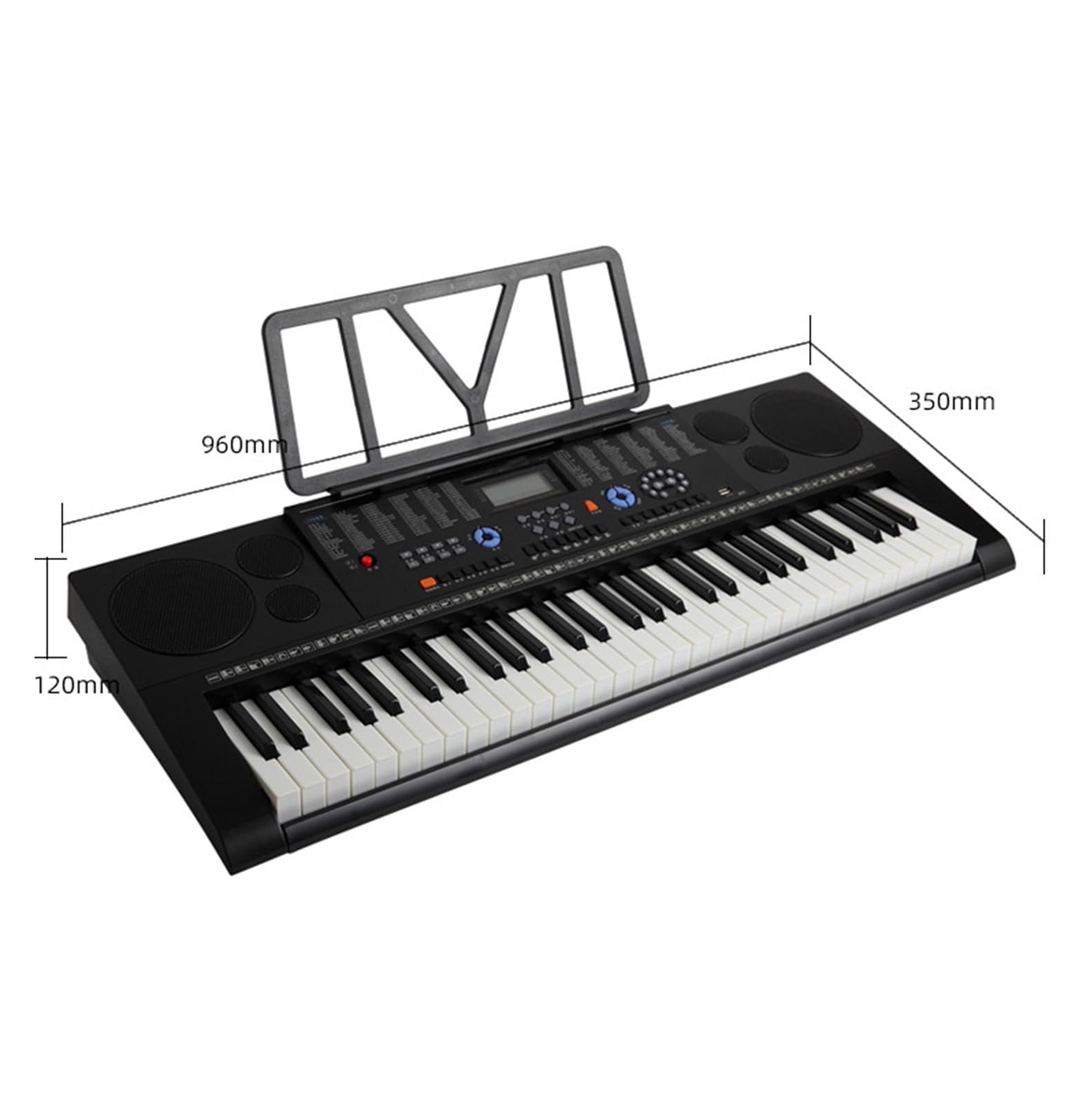 tastiera elettronica Tastiera Elettronica 61 Tasti Standard Tasti Del Pianoforte Prestazioni Didattiche Professionali Per Adulti