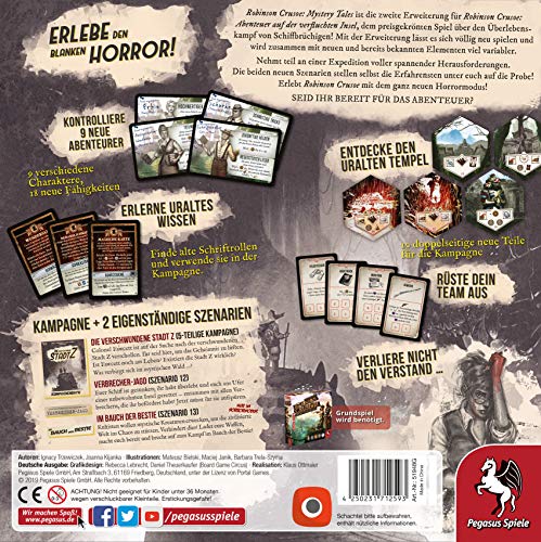 Pegasus Spiele 51948G - Robinson Crusoe: Mystery Tales (Erweiterung) – Bild 4