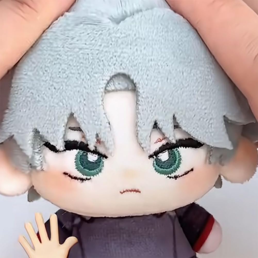 YLEAFUN Ivan Plush - Ciondolo a forma di personaggio anime Till, 10 cm, giocattolo in peluche cartone animato, regalo carino portachiavi borsa decorativa