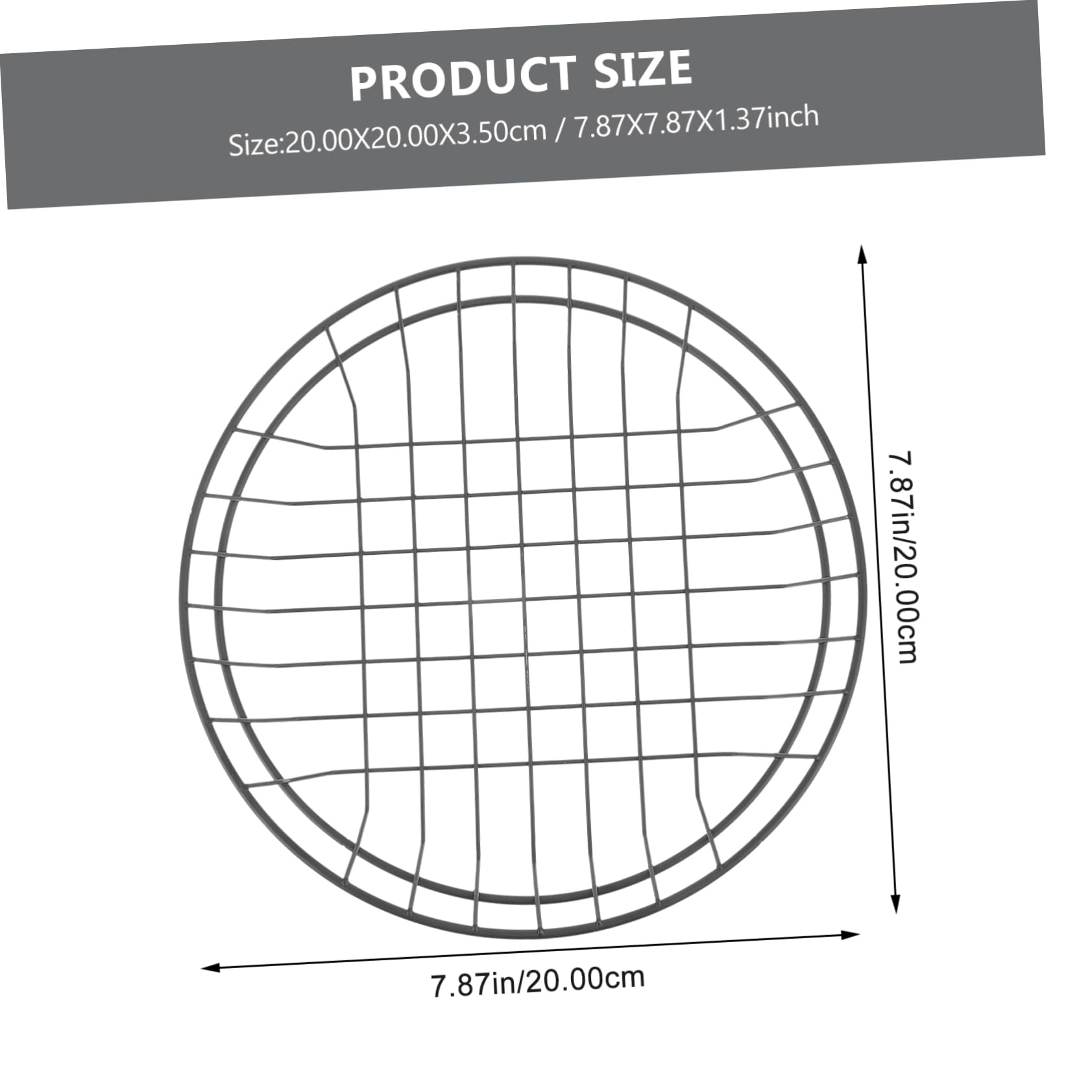 GLEAVI 1Pc Capacity Stainless Steel Decorative Basket Versatile Kitchen Supply for Household Furnishing for Storing Sundries and Bread Smooth Arc Design