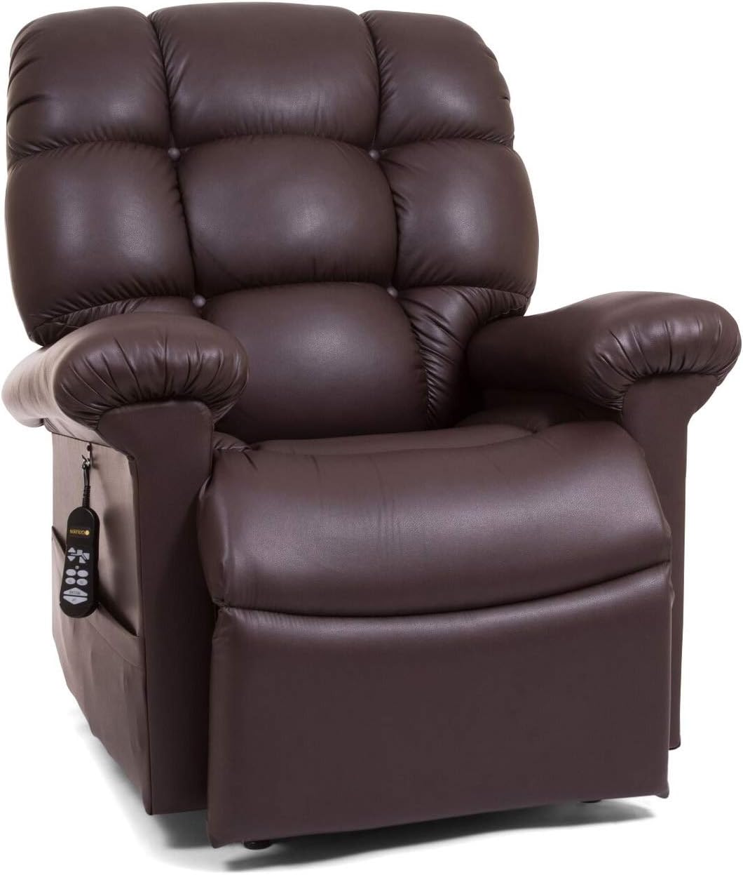 Golden Technologies Cloud with Twilight Positioning PR515 MLA Dual Motor Lift Chair Zero Gravity Recliner - Coffee Bean Leather