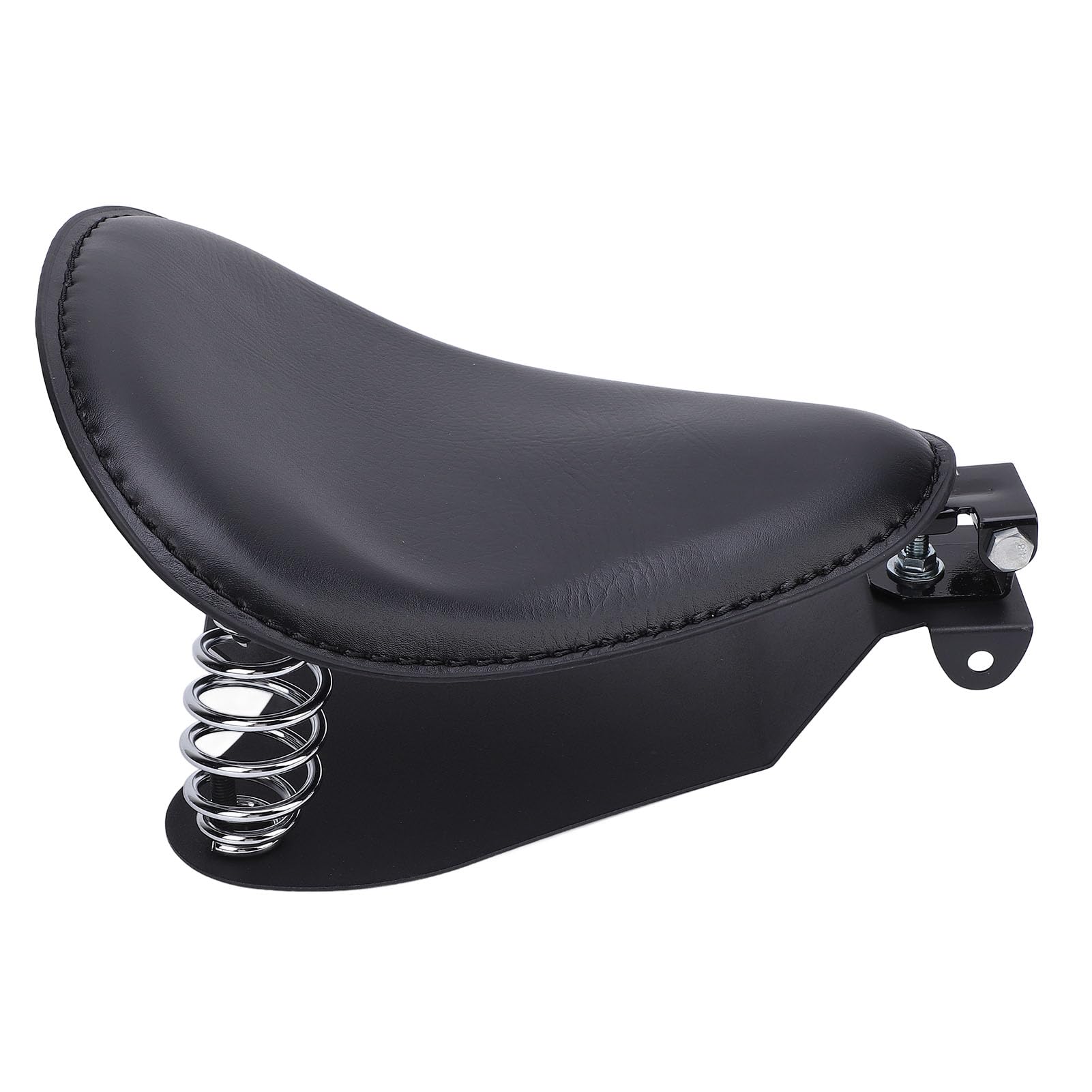 Generic Sprężyna Motocyklowa Pasująca do Siedzenia z Trwałym Stalowym wspornikiem. Mocne Wsparcie dla Motocykli Cruiser 1 Jednostka (BLACK)