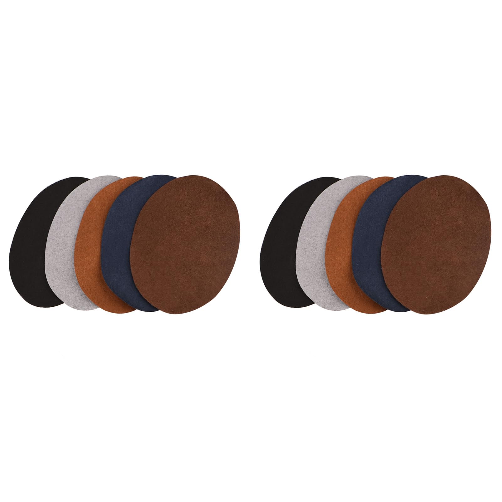 PATIKIL Termoadesivi Toppe 4pz 7x4" Gomito Ginocchio Velluto Toppe Riparazione Toppe Kit Per Abbigliamento Pantaloni Camicie Giacche Rammendo E