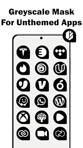 Teardrop Black - Icon Pack