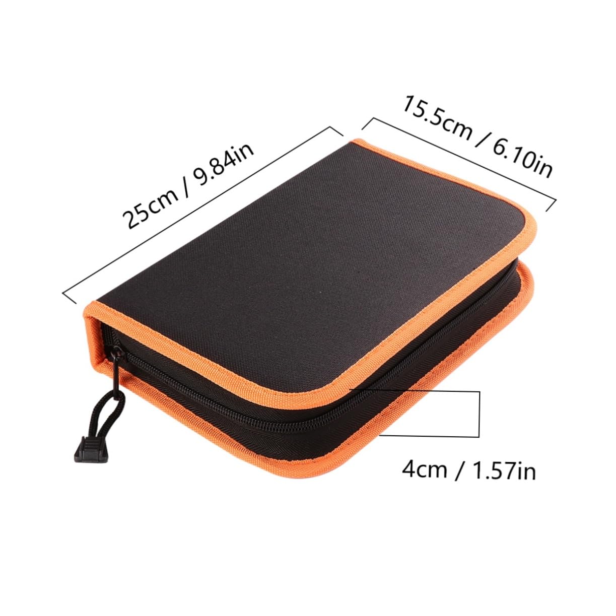 KONTONTY Halloween Carving Tool Bag Multi-function Tool Storage Pouch for Professional Pumpkin Carving