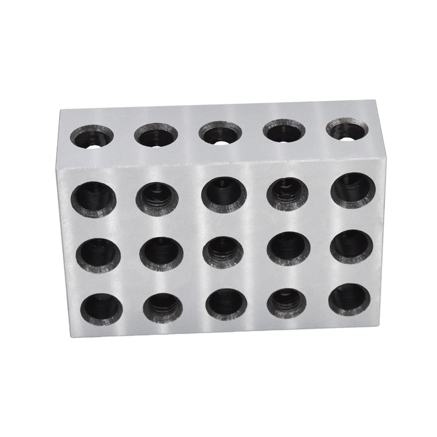ALL-CARB 5 Pair Of 1-2-3 Blocks Matched Pair With 23 Holes Precision Machinist Milling 0.0002 Inch Milling Machine Jig