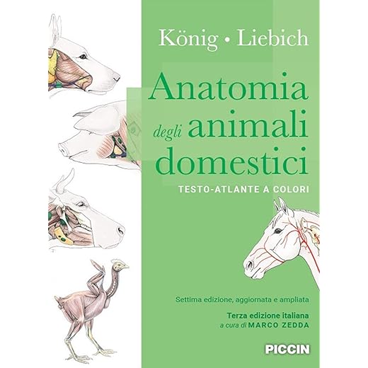 Anatomia degli animali domestici. Testo-atlante a colori