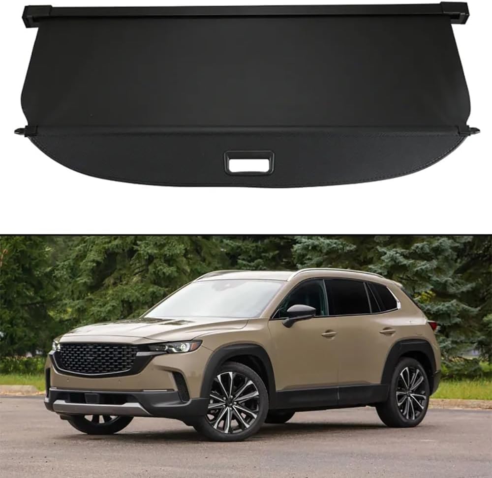 Cortina de privacidad Mazda CX-50 2023 2024, cubierta retráctil antideslizante