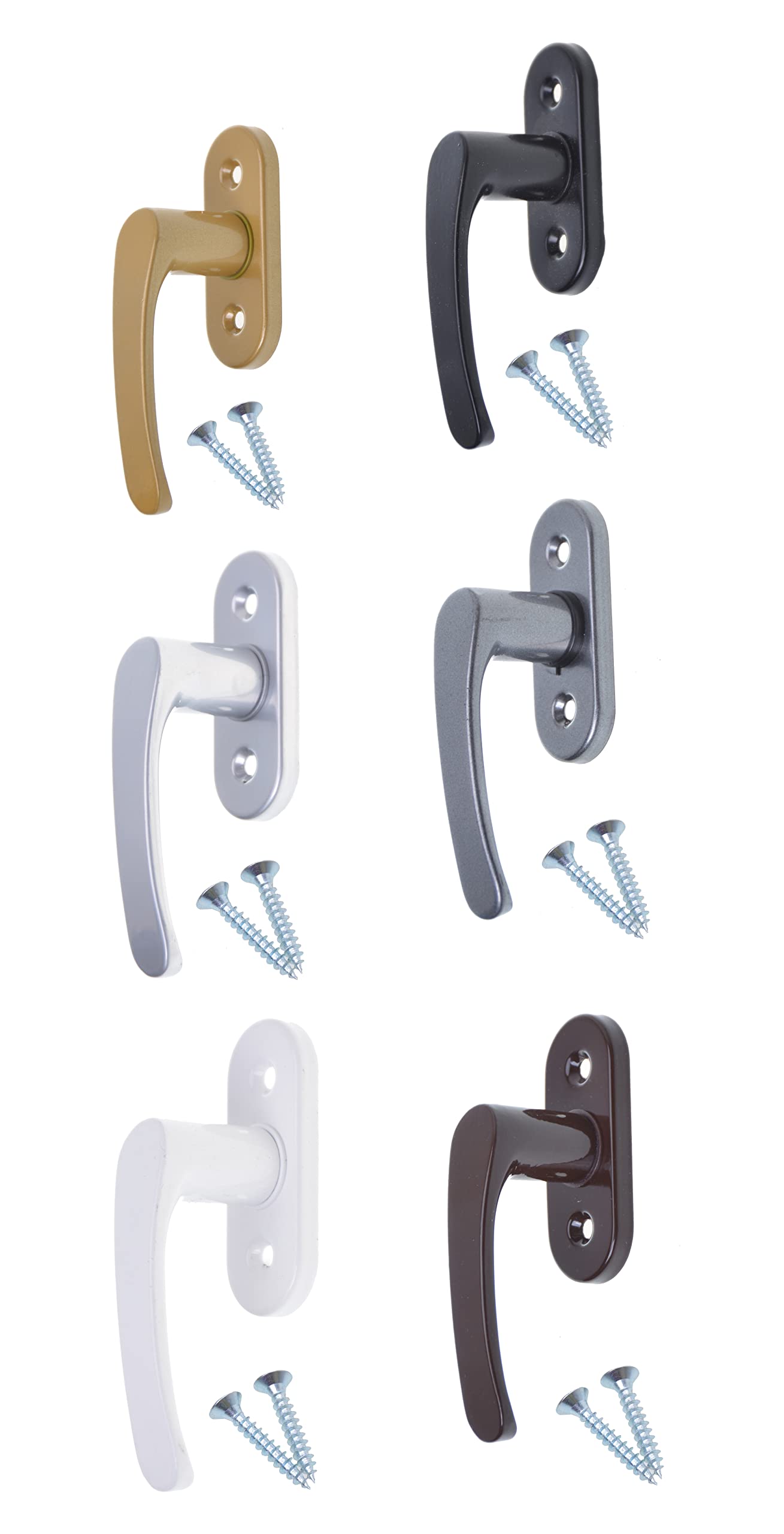Manilla para puerta de balcón (metal), color dorado