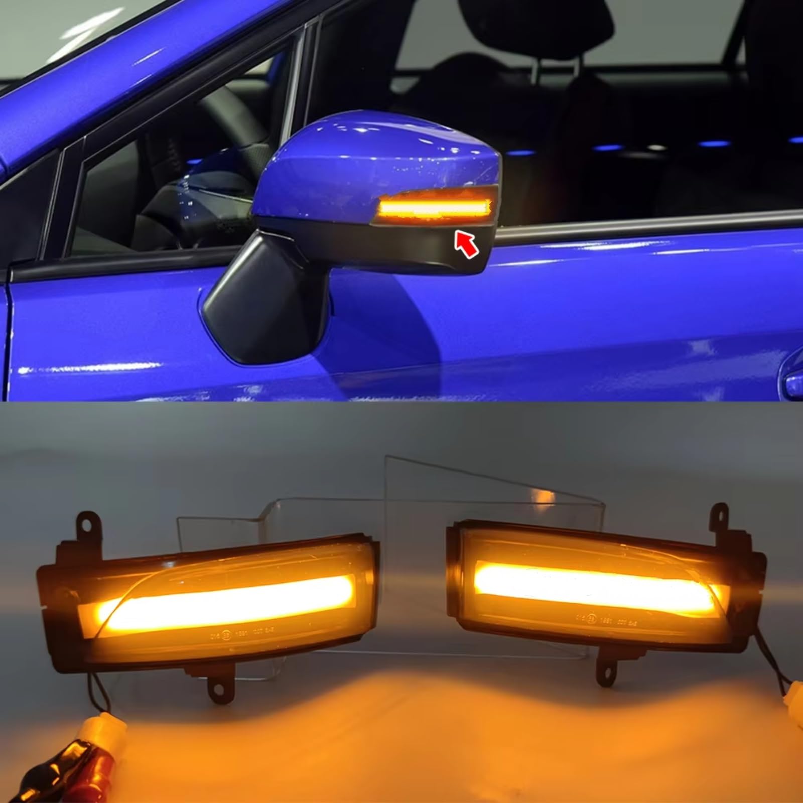 Auto luci indicatori Compatibile Con Subaru Per Outback 2015 2016 2017 2018 Per XV 2013 2014 Indicatore Lampeggiante Specchietto Laterale Di Direzione