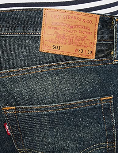 Levi's 501 Original Fit Jeans Homme, Dark Clean, 38W / 32L - Image 6