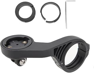 Gedourain Bike Computer Mount, Bike Computer Mount Bracket Easy Installation Durable Perfect Match for 25.4mm 31.84mm 35mm Handlebar
