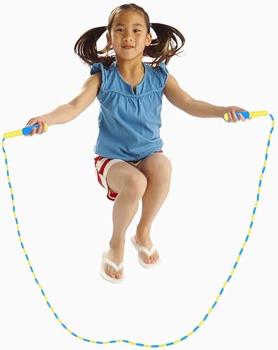 Miniatura 3 de Alipis Cuerda de saltar ajustable con cordón de cuentas suave, cuerda de saltar ligera para adultos, ejercicio de gimnasio y entrenamiento de