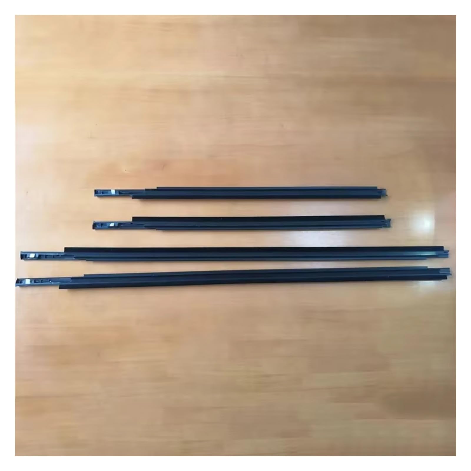 Pbqenxb 2008-2013 For Toyota For Vios Side Door Moulding Rubber Trim Seal Belts 2002-2007/2008-2013/2014-2018 Seals 4 X Window Weatherstrips Outer Window Weatherstrip(2008-2013)