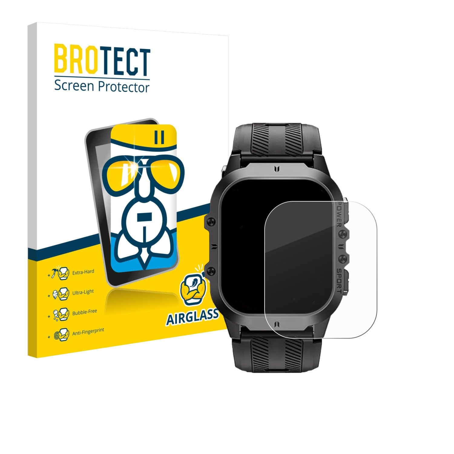 3 Pièces Protection D'écran Pour Oukitel BT20 1.96" Film De Verre