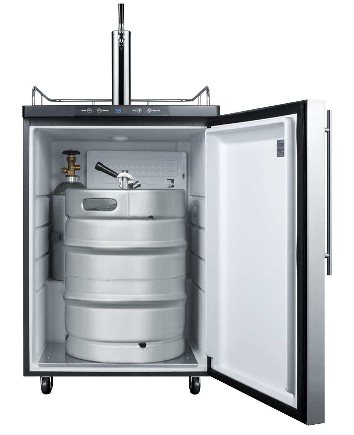 Summit Sbc635mbi7sshv Wine Dispenser, Stainless-Steel on Fridge.com - View 4