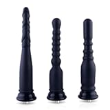 Silicone Anal Dildo with KlicLok System, 3pcs Anal Initiation Kit for Beginners
