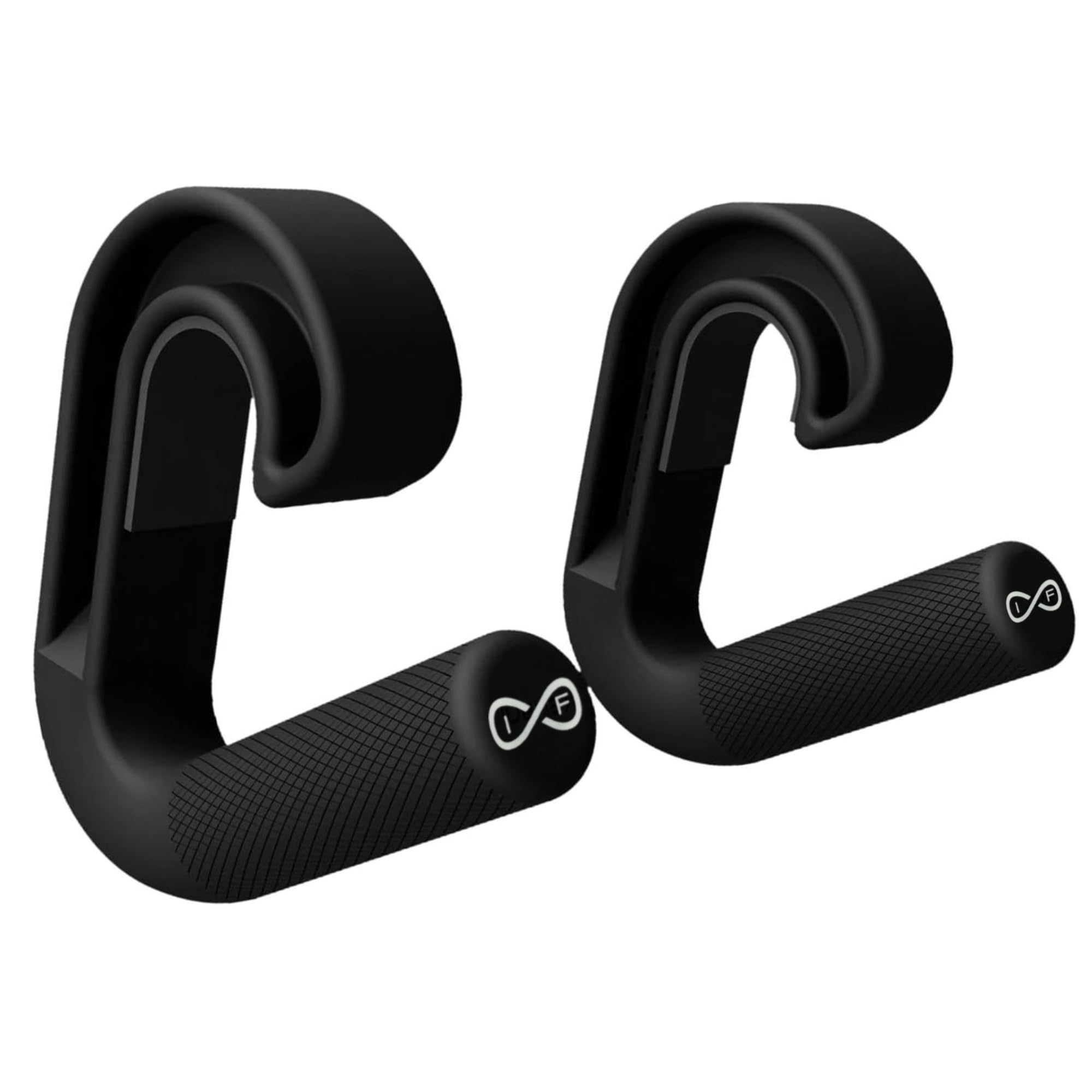 Infinite Fitness Nonslip Hook Handle Neutral Grip Cable Machine Attachment for Pull-up Bars, Barbells and Resistance Bands โ image 1