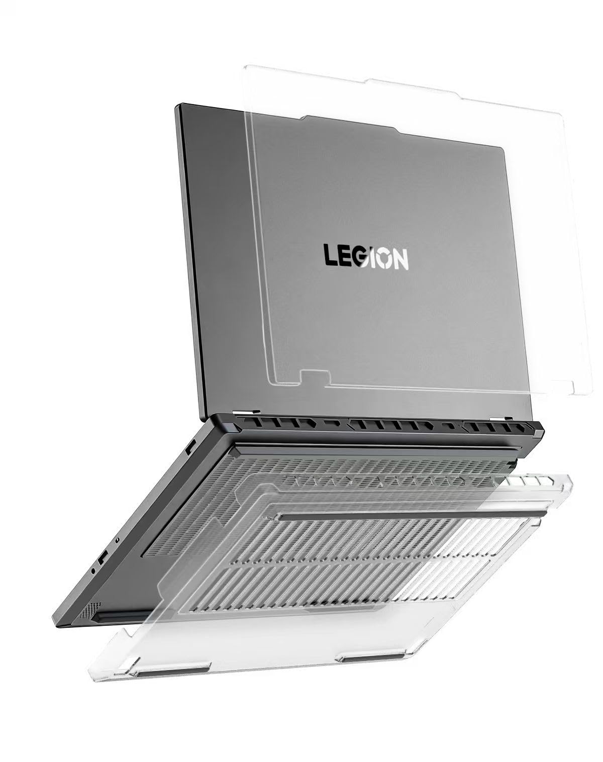 Saco Hard Shell Case Compatible for Lenovo Legion 5 / 5i Gen 10 15.1-Inch (2025) Laptop – Protective Snap-On Cover, Scratch Resistant, Lightweight Armor Sleeve - Matte Clear