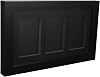 Trading Card Presentation Frame - 3 Card Wall Mounting - Sports Card Display Frame with Transparent HD - Black Holder for Sports Cards Trading Cards 13.38 x 7.87 x 1.18 Inches