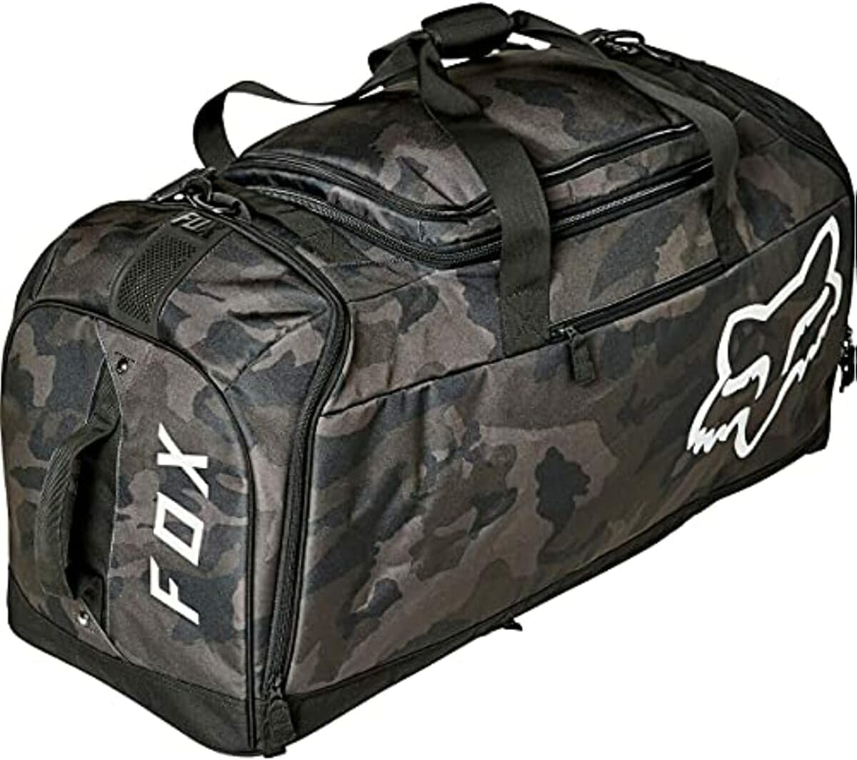 Sac D'équipement FOX Podium Duffle - Impression Rouge, 100% Neuf, Polyester