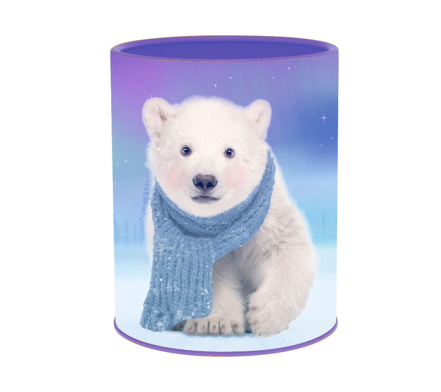 Quo Vadis - Pencil pot - My cute paws friends - Multicoloured - Resistant and durable - 8x8x10.5cm - Metal
