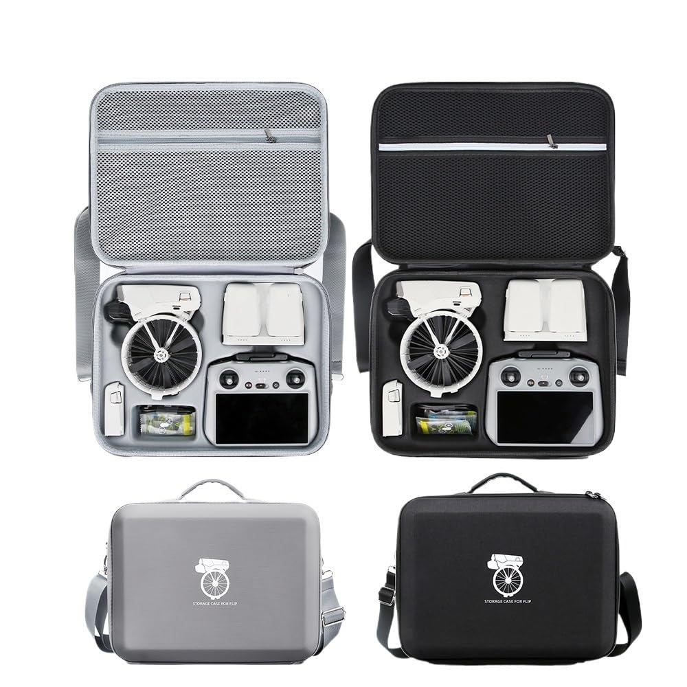 Compatibile con DJI Flip/RC 2 Borsa da trasporto a tracolla con protezione rigida