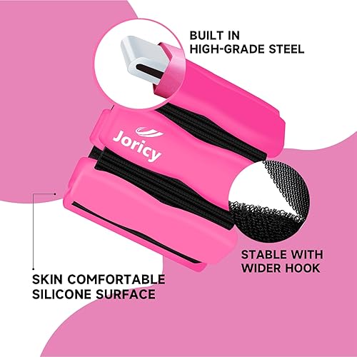 Miniatura 2 de Pesas de muñeca y tobillo para mujeres, hombres y niños, brazaletes de 1 libra x 2 1.5 libras x 2 2 libras x 2 pesas ponderadas para entrenamiento