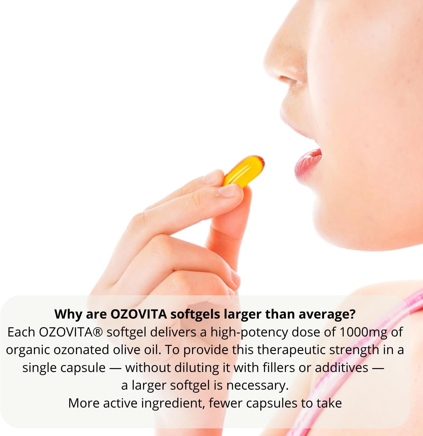 High Potency Ozonated Organic Extra Virgin Olive Oil Softgels 1000mg | Pure Oxygenated Capsules for Immune Support & Gut Health | Organic Oxygen Infused Supplement | 60 Softgels - Image 8