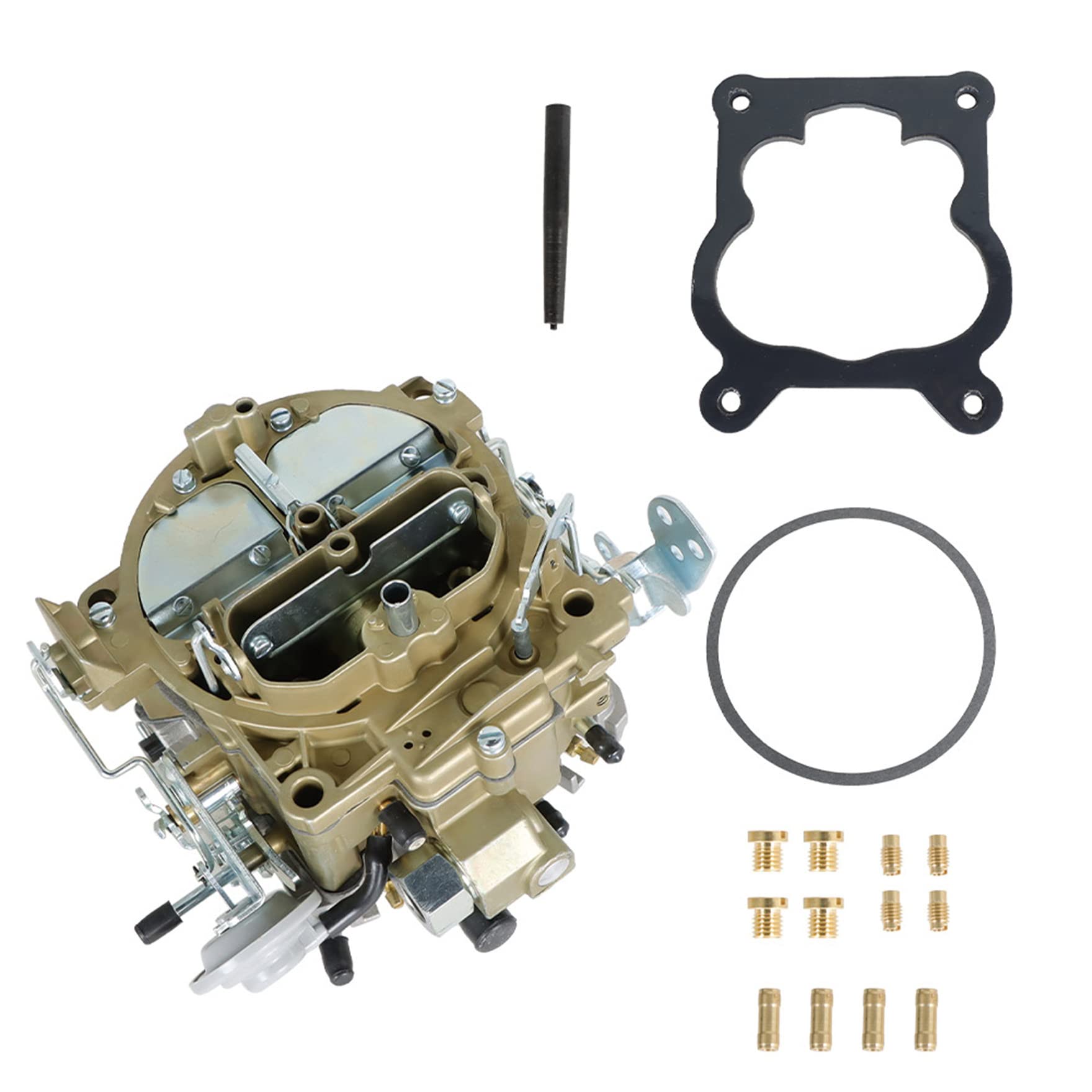 waltyotur 4 Barrel Carburetor Replacement for Chevrolet Engines 327 350 ...