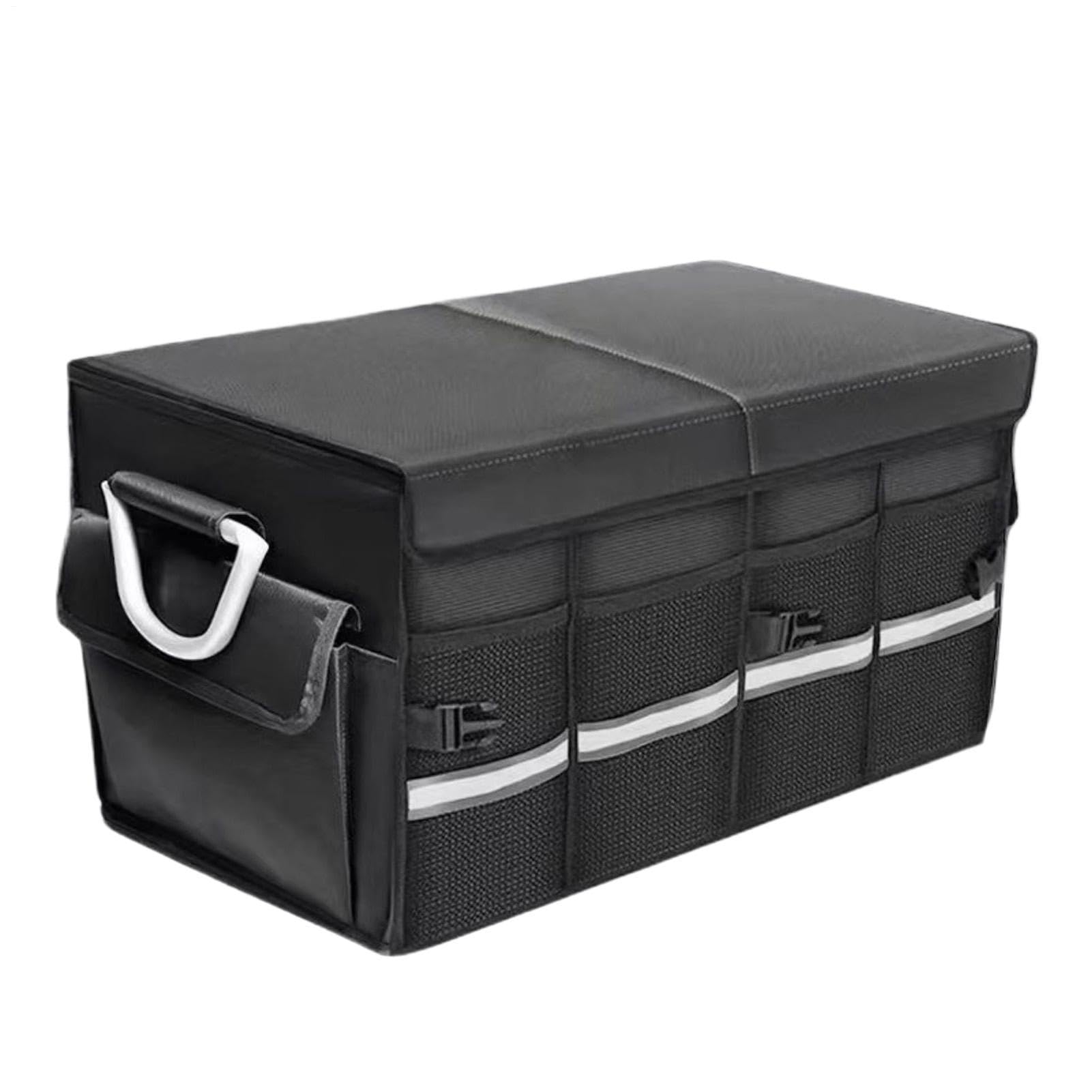 Organizador Almacenamiento Maletero Coche Organizadora Plegable | Contenedor De Almacenamiento Para Maletero Soporte Herramientas Camión SUV Viaje Imprescindible