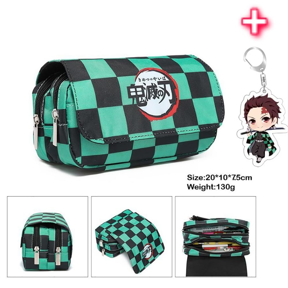 Amazon.co.jp: 禰豆子 ペンケース 鬼滅の刃 非公式 竈門炭治郎 我妻善