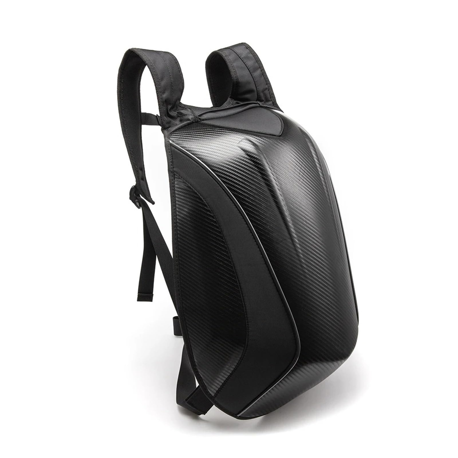 Motorradtasche Motorrad-Rucksack Klassische Retro-Moto-Taschen Match Racing, Wasserdicht, Kohlefaser, Motorradtasche REIT-Motocross-Gepäcktaschen Motorrad Hecktasche