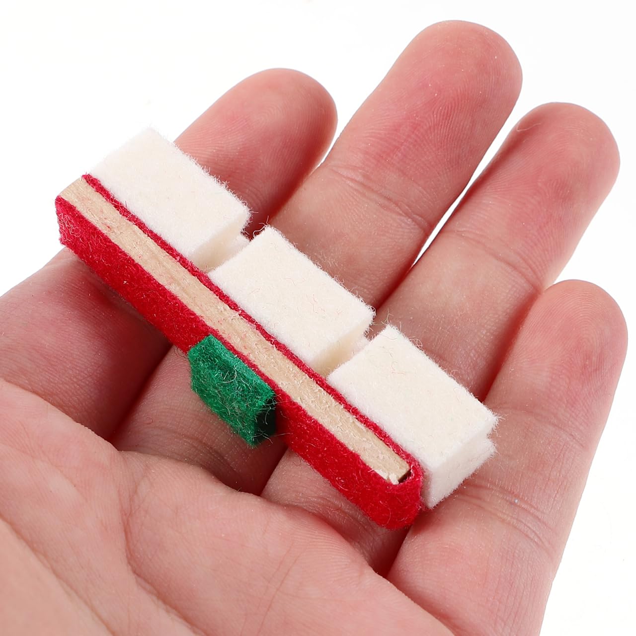 HEMOTON 2Pcs Piano Sound Stopper Upright Piano Maintenance Accessories Wool Felt Dampers for Vertical Sound Control - Image 3