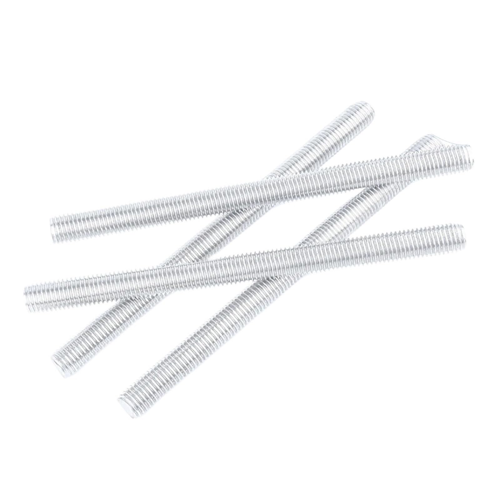 Varilla de aluminio 6061 Barra rosca completa M5 M6 M8 M10 M12 M14 M16 Longitud 40 mm - 200(M6x200(5pcs))