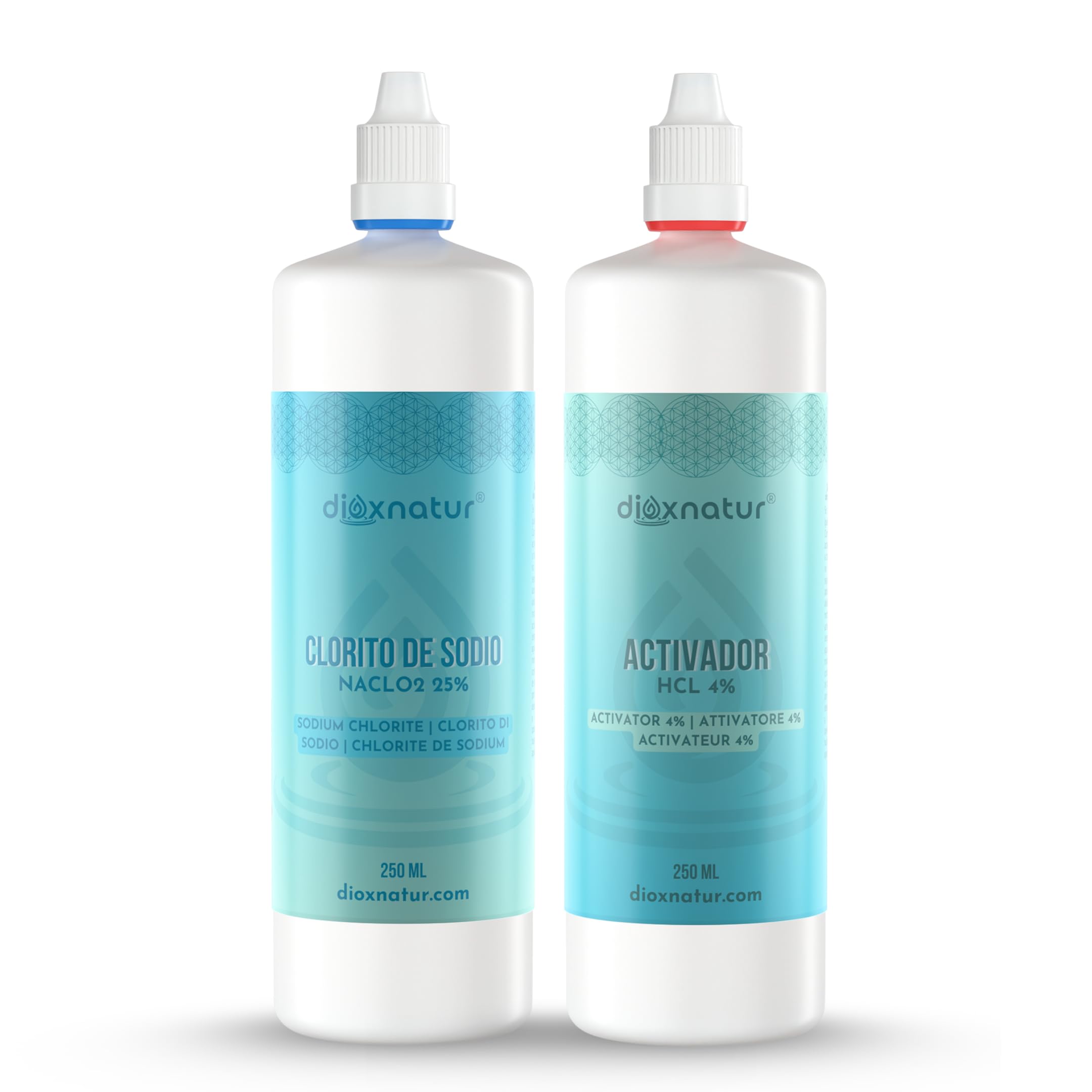 Kit de producción de dióxido de cloro 250ml - No apto para el consumo humano