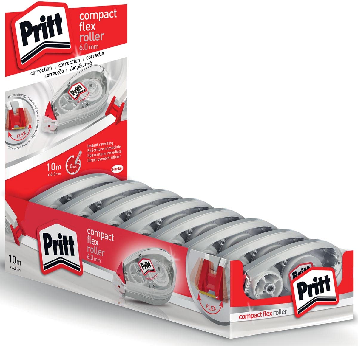 Pritt 2111958 Korrekturroller 6 mm x 10 m