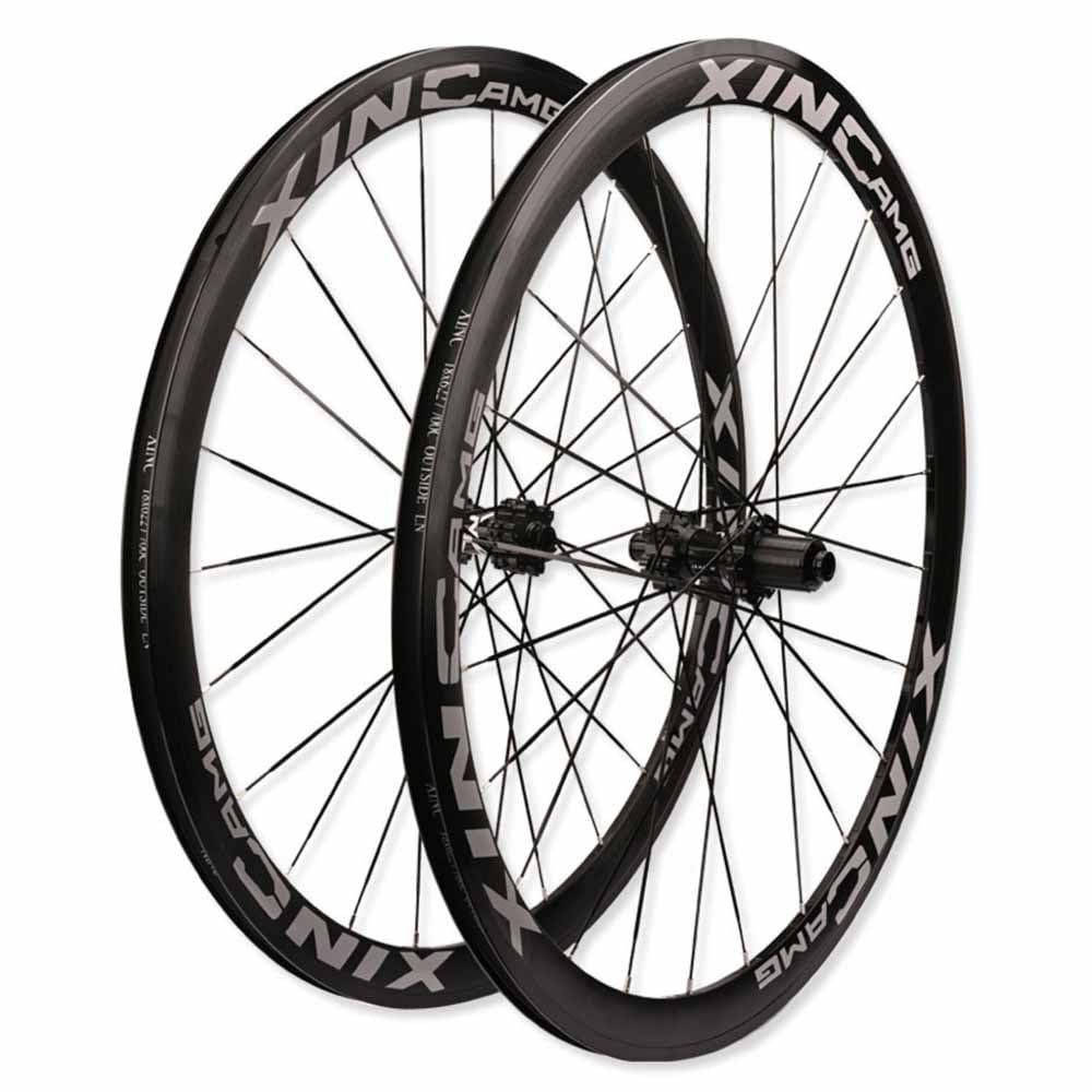 ロードAEROホイールセット70mmリム高 700×23Cタイヤ付4ベアリング