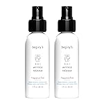 Begley\'s 3-in-1 Wrinkle Remover, Quick Fix Wrinkle Release, Static Cling Remover, Odor Eliminator and Fabric Refresher Spray - USDA Certified Biobased - Fragrance-Free, 3 oz Travel Size