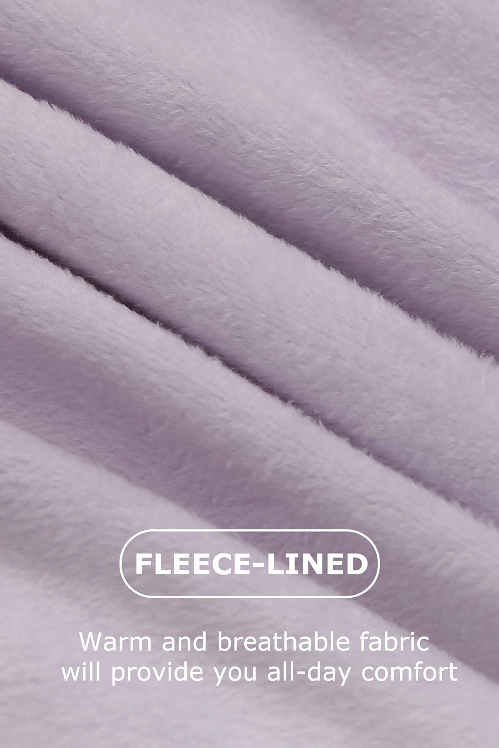 Smallshow Women's Fleece Nursing Tops Shirts Long Sleeve Breastfeeding Clothes - Image 4