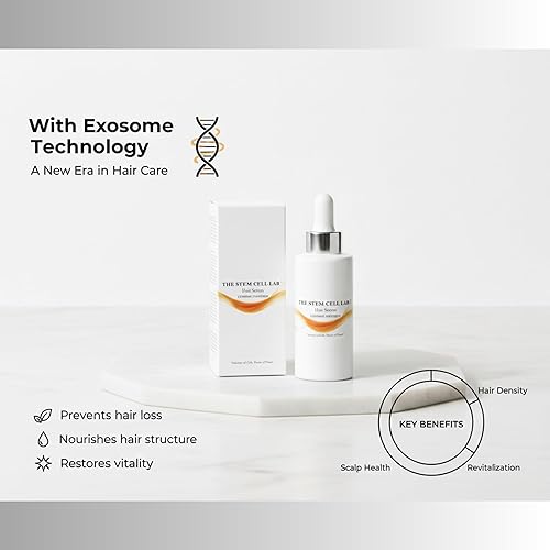 Miniatura 7 de The Stem Cell Lab - Suero para el cabello, enriquecido con exosomas, 1.7 fl oz