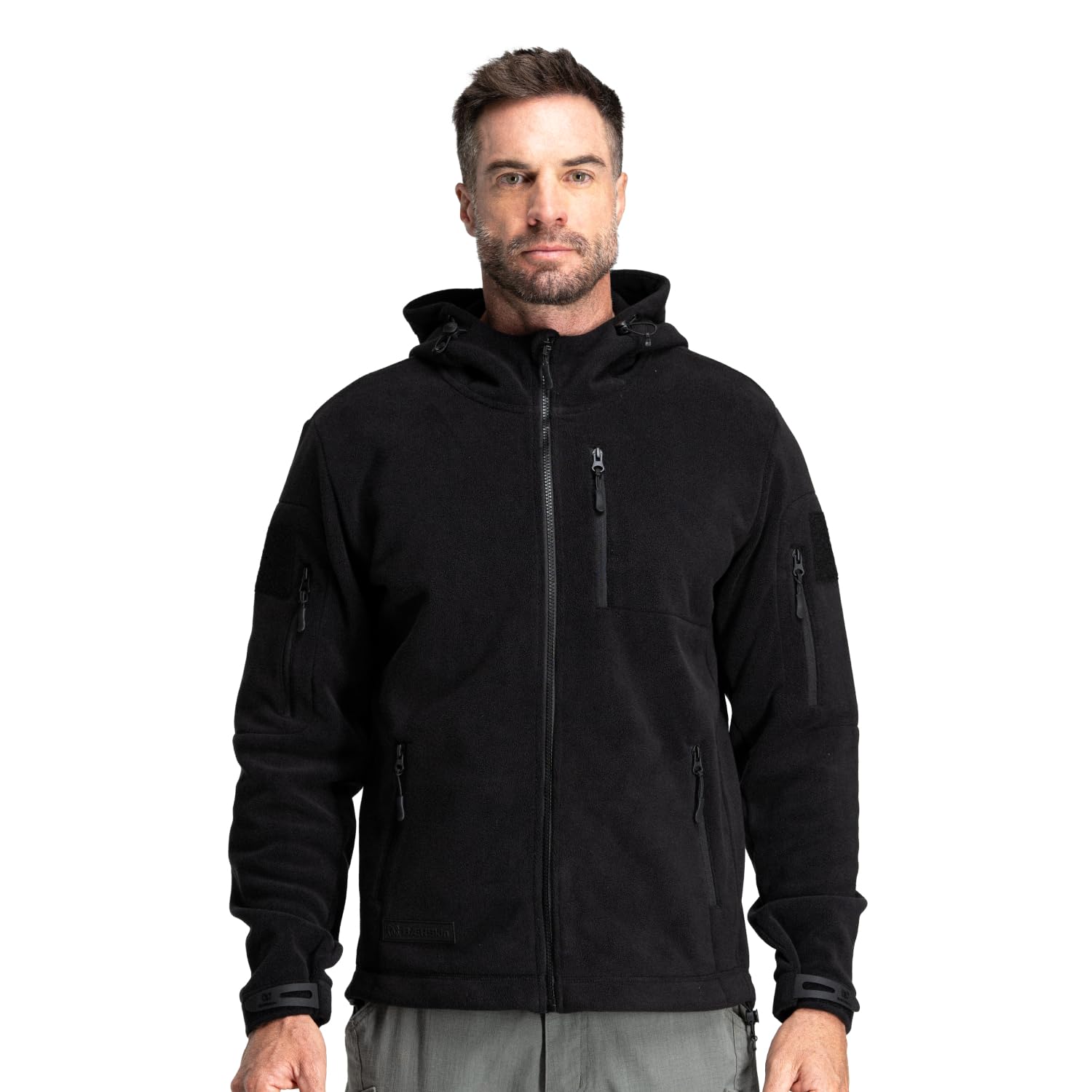 Photo 1 of Baerskin Tactical Hoodie Jacket for Men 4.0 - Military Style Fleece Sweater for Cold, Rain, Wind or Snow