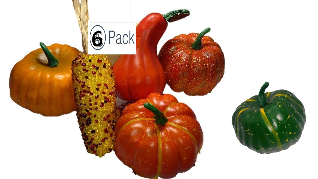 Bluebird Artificial Gourds Bag of 6