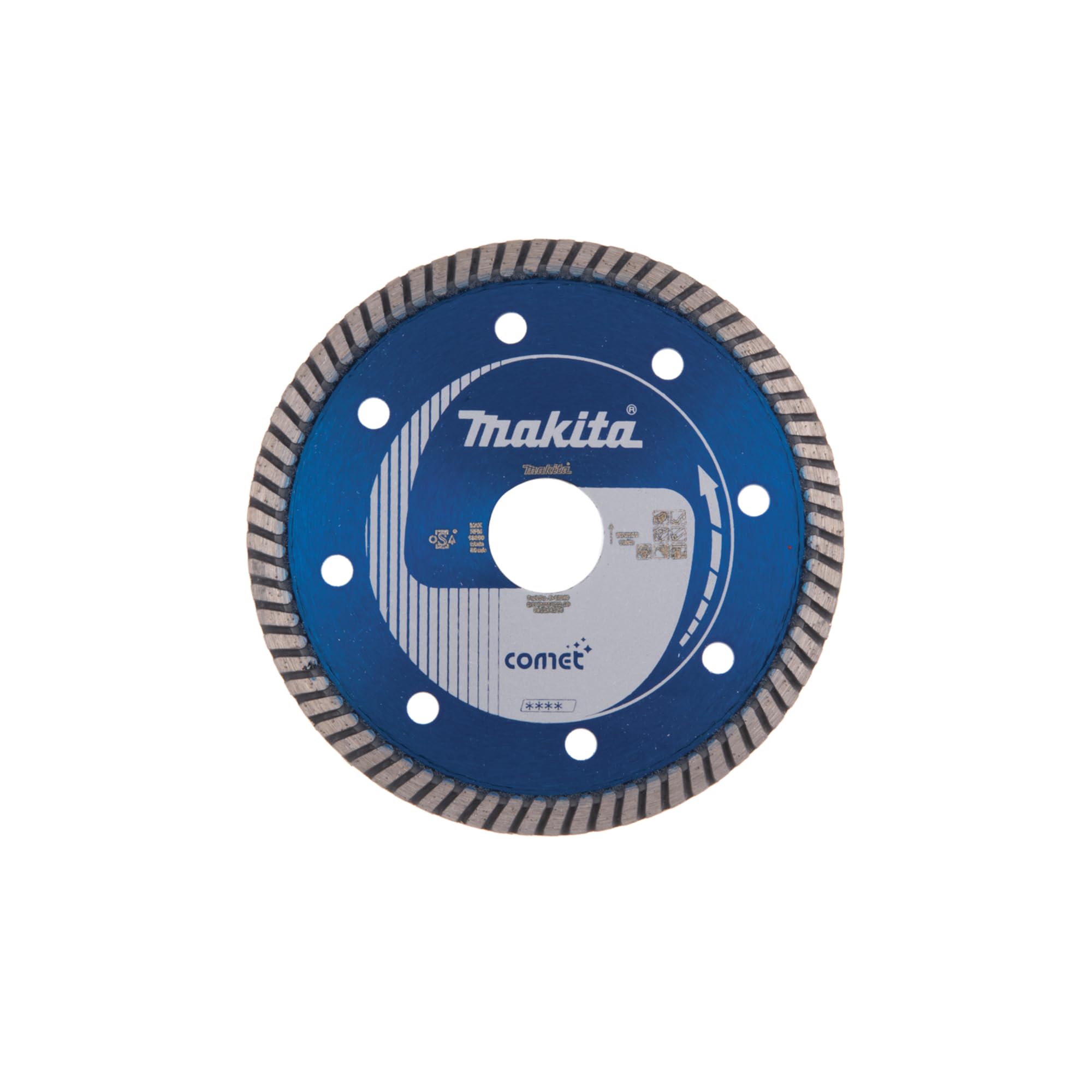 Disque diamanté Makita B-12980 Comet coupe nette et rapide du béton