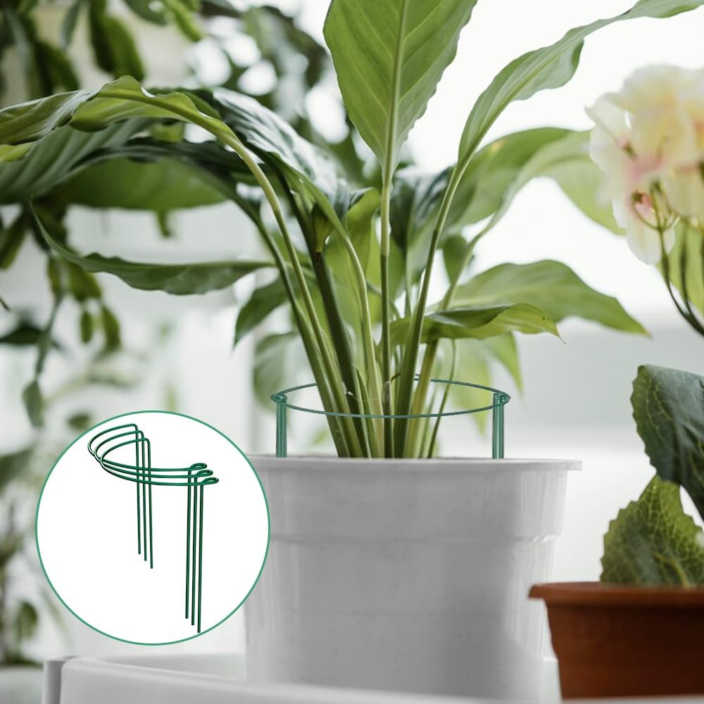 植物サポートステーク、ガーデンステークシャクヤクケージとサポート、植物杭とサポート植物サポート屋外屋内植物用、大きな植物サポートリン